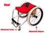 RehaDesign Wheelchair Rear Tyre Slippers - Push Mobility