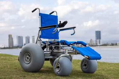 Wheeleez™ Electric Sandcruiser Beach & Off-road wheelchair
