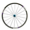 Vapor wheel with blue hub