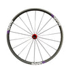 Vapor wheel with red hub