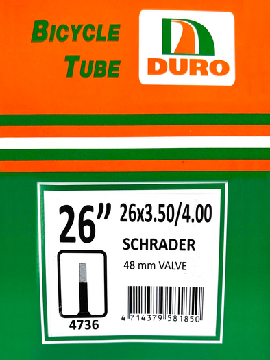 TUBE 26 x 3.50/4.00 FAT BIKE AV 48mm