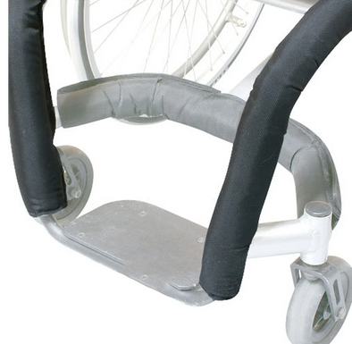 8" Front Tube Wheelchair Impact Guard - Single Side