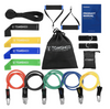 11 PCS Fitness Pull Rope Resistance Bands