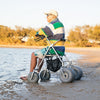 Wheeleez All-Terrain/ Beach Rollator - Push Mobility