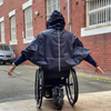 Push Poncho - Wheelchair Hooded Rain Cover - Push Mobility