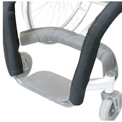 12" Front Tube Wheelchair Impact Guard - Single Side - Push Mobility