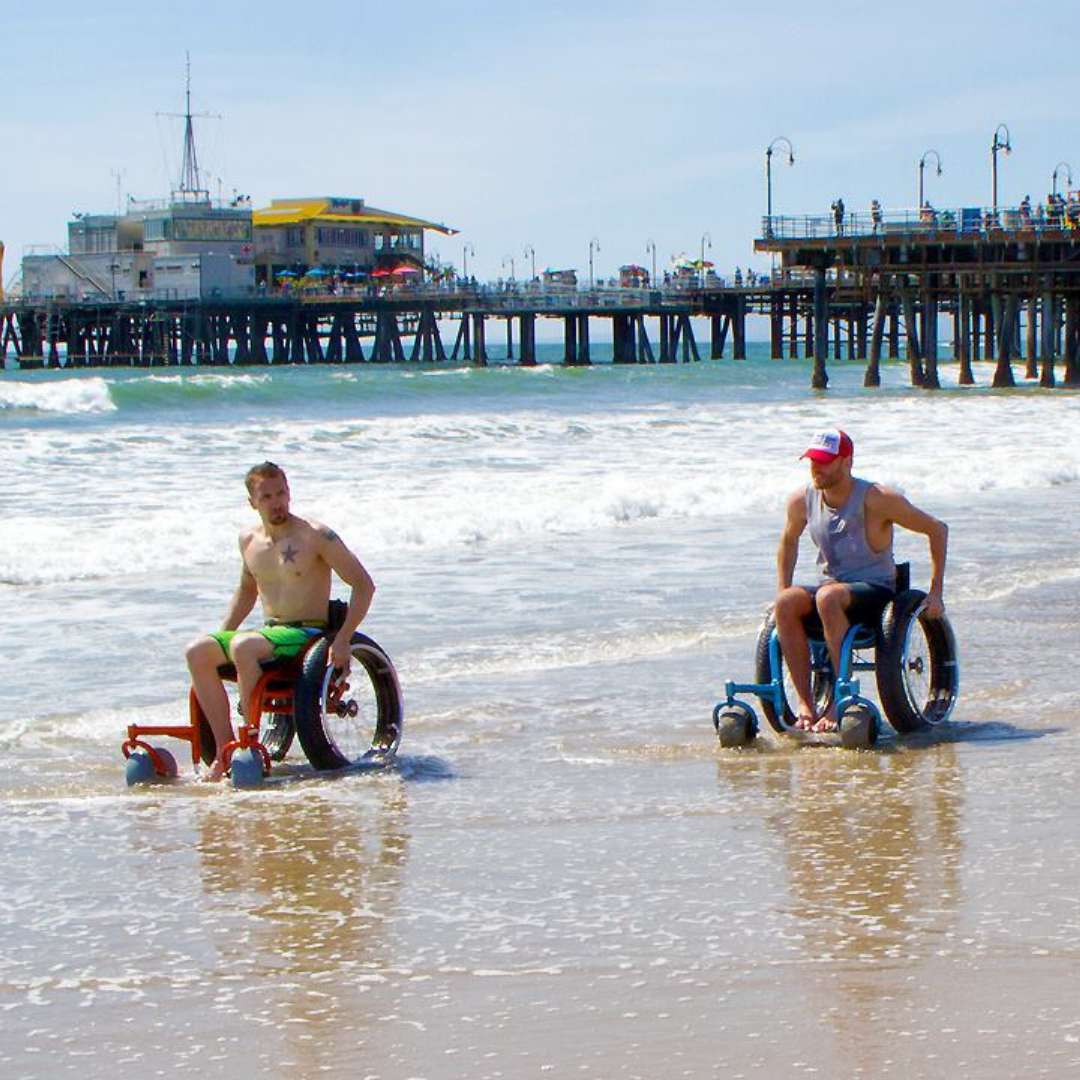 Lasher Bt Beach Wheelchair Push Mobility