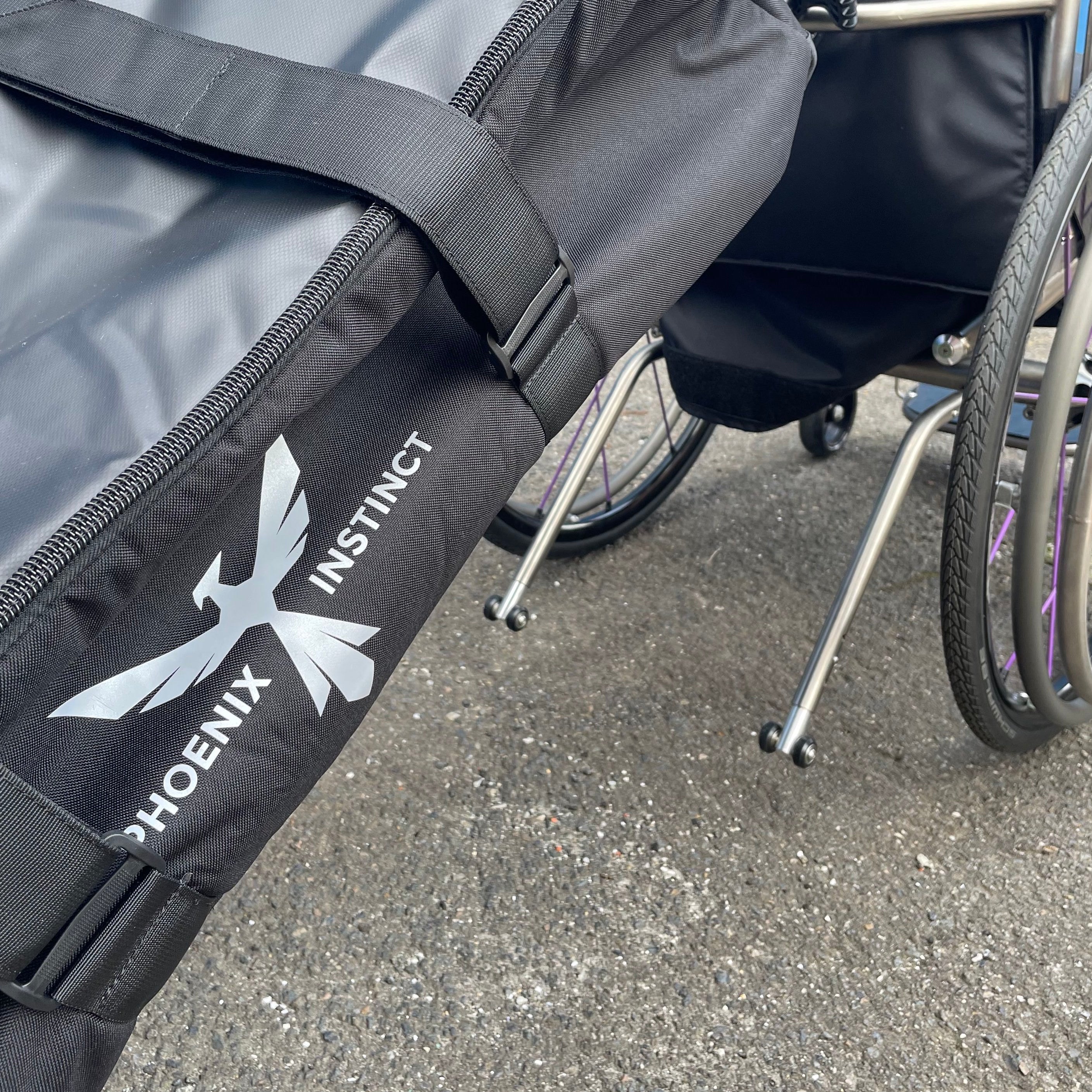 Phoenix System Trolley and XL Bag – Push Mobility