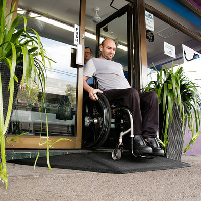 Disability Access Ramp Wings - Gradient 1:10 - Push Mobility