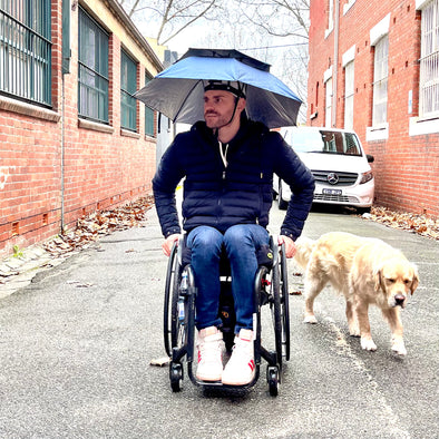 Wheelchair Umbrella Hat - Push Mobility