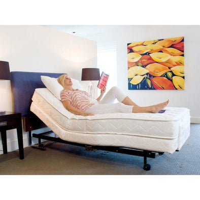 Homecare Deluxe Adjustable Bed - Push Mobility