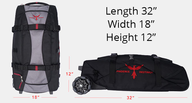 Zero Friction - The Wheel Pro Push Cart Bag - Beyond Design